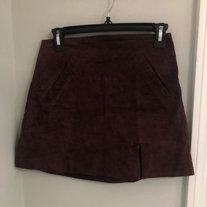 BlankNYC mini skirt.